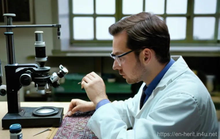 문화재수리 전문가로서의 커리어 패스 - **Prompt:** A female architectural conservator, approximately 30-40 years old, with her hair neatly ...