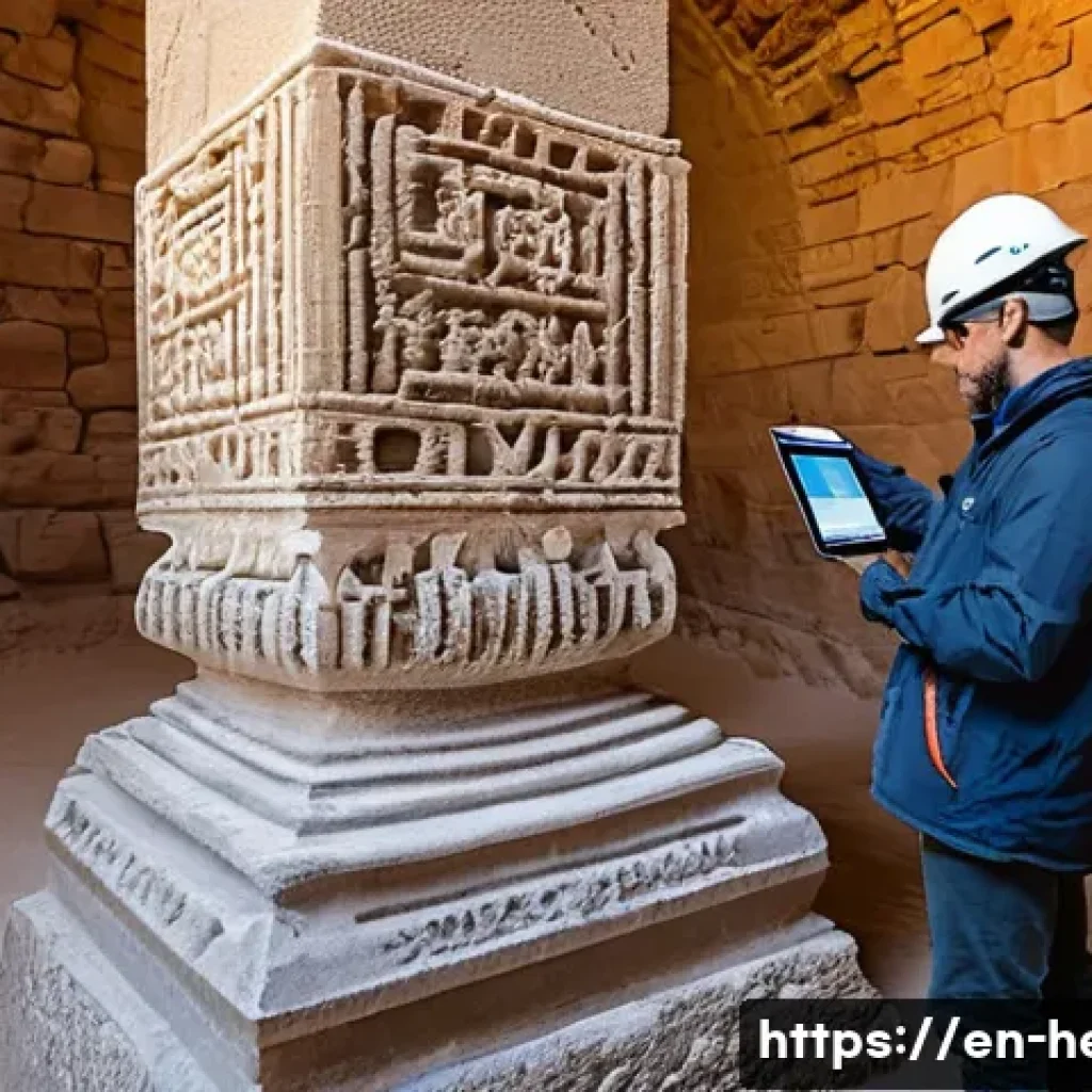 문화재수리업의 현재와 미래 - **"Ancient Wisdom Meets Cutting-Edge Tech"**
    A diverse team of conservators, dressed in practica...